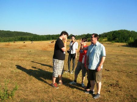 legelon a ménes egy részével